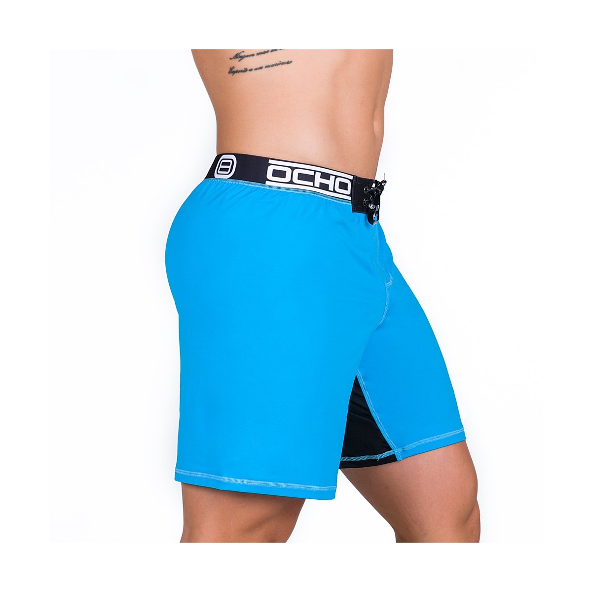 Basic azul pantalones