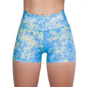 Acuarela azul shorts