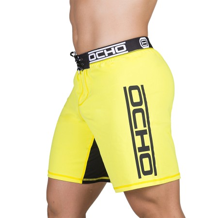 Basic amarillo pantalones liquidación