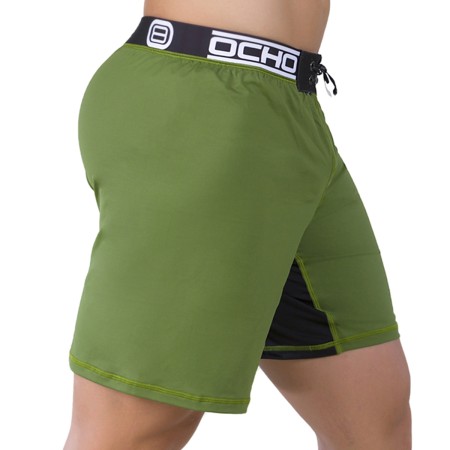 Basic verde pantalones
