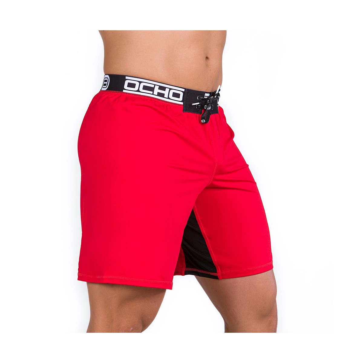 Basic rojo pantalones