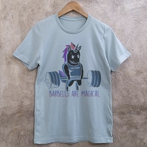 Barbells are magical unisex...